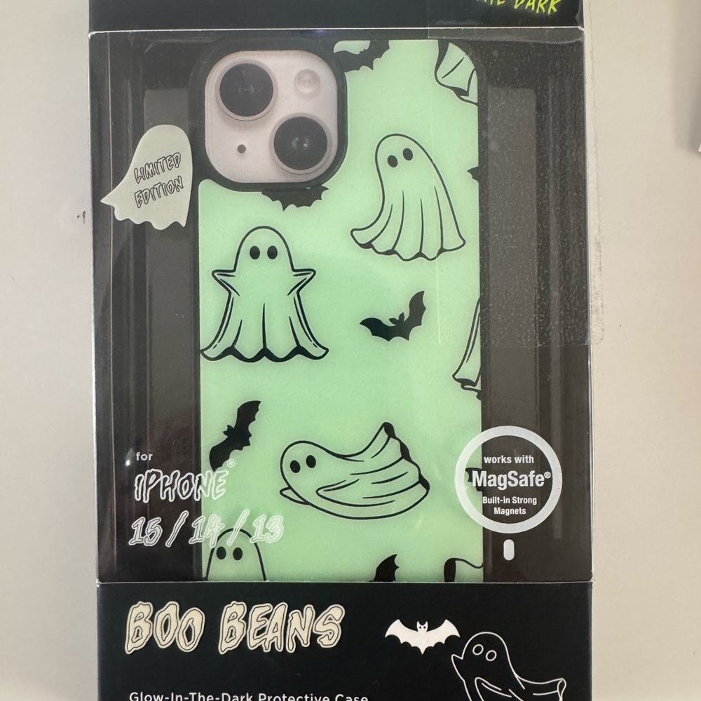 Glow-in-the-Dark Ghost iPhone Case